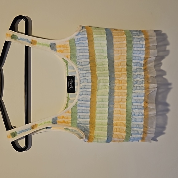 Cider Sheer Cropped Tank - Picture 1 of 6